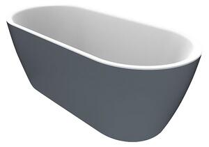 Camargue Samostojeća kada Visby (D x Š: 160 x 75 cm, Siva)
