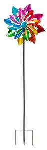 BAUHAUS Solarna svjetiljka sa šiljkom za zemlju Windspinner (0,06 W, D x Š x V: 16 x 38,5 x 137 cm, Raznobojno, IP44, 1 lm)