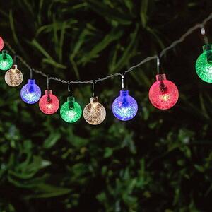 BAUHAUS LED solarni svjetlosni lanac Bubble (U zatvorenom, 6,9 m, Raznobojno)