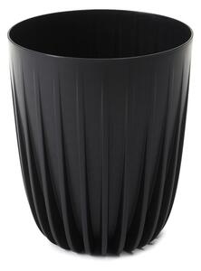 Dizajnerske žardinjere MIRA u crnoj boji 30 cm