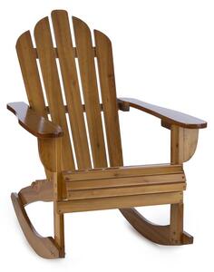 Blumfeldt Rushmore, smeđa, fotelja za ljuljanje, vrtna stolica, adirondack, 71x95x105cm