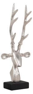 Metalni kipić (visina 34 cm) Reindeer Head – PT LIVING