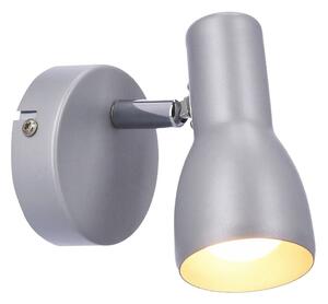 Zidna lampa u mat srebrnoj boji Picardo – Candellux Lighting