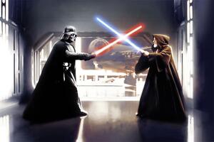 Foto tapeta Star Wars Vader vs. Kenobi 007-DVD3