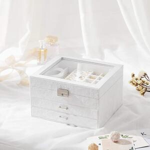 Kutija za nakit Ember - Bijela