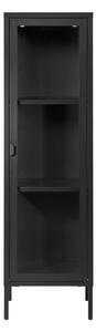 Crna metalna vitrina 40x140 cm Brisbane – House Nordic