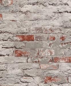 Flis tapeta stara ciglova zid Aldora III 649437, 0,53 x 10 m | Ljepilo besplatno