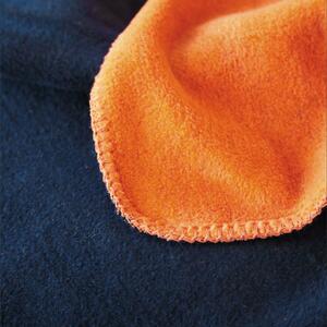 Deka Simply Blanket Dark Blue - Orange 150x200