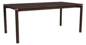 Smeđi proširiv blagovaonski stol 95x180 cm Arun – Unique Furniture