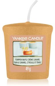 Yankee Candle Pumpkin Maple Crème Caramel mala mirisna svijeća bez staklene posude 49 g