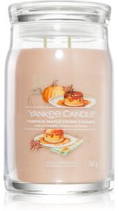 Yankee Candle Pumpkin Maple Crème Caramel mirisna svijeća 567 g