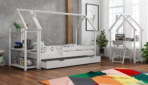 Ourbaby Frank House bed - White 160x80 cm