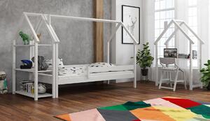 Ourbaby Frank House bed - White 160x80 cm