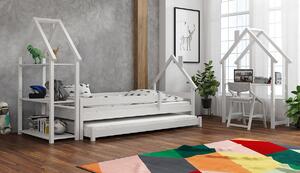 Ourbaby Ollie Half House bed White 160x80 cm