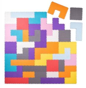 Pěnový koberec Ourbaby puzzle mat šaren