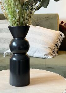 Crna keramička vaza BUKAN HIGH 27 cm