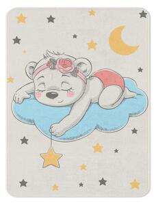Bijeli dječji tepih 80x140 cm Happy Dreams – Oyo Concept
