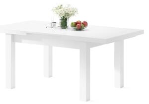 ROYAL bijela, blagovaona stol za 8 osoba, sklopivi