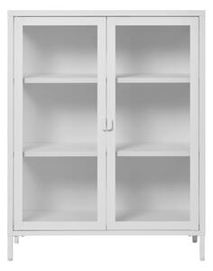 Bijela metalna vitrina 80x101 cm Brisbane – House Nordic