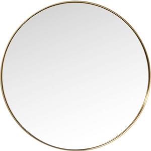 Ogledalo Curve Round Brass O100cm