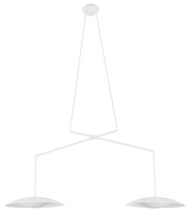 FARO 24504 - LED Luster na sajli SLIM 2xLED/20W/230V bijela