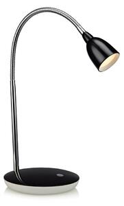 Crna LED stolna lampa (visina 41,5 cm) Tulip – Markslöjd