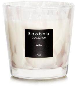 Baobab Collection Pearls White mirisna svijeća 8 cm