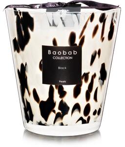 Baobab Collection Pearls Black mirisna svijeća 16 cm