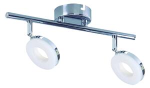 LED stropna svjetiljka u sjajno srebrnoj boji 27x16 cm Thema – Candellux Lighting