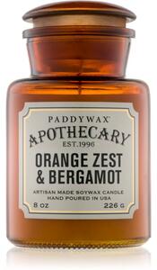 Paddywax Apothecary Orange Zest & Bergamot mirisna svijeća 226 g