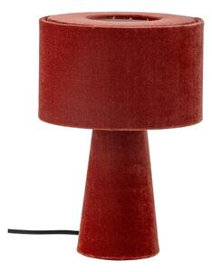Crvena stolna lampa s tekstilnim sjenilom (visina 30 cm) Emmie – Bloomingville