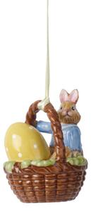 Bunny Tales ukrasna figurica Max u košari