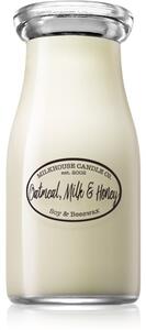 Milkhouse Candle Co. Creamery Oatmeal, Milk & Honey mirisna svijeća Milkbottle 226 g