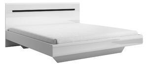 Zondo Bračni krevet 180 cm Hayle tip 32 (bijela + bijeli visoki sjaj). 602112