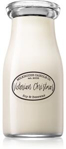 Milkhouse Candle Co. Creamery Victorian Christmas mirisna svijeća Milkbottle 227 g