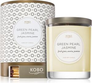 KOBO Coterie Green Pearl Jasmine mirisna svijeća 312 g
