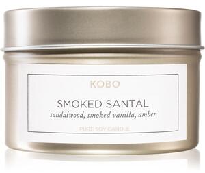 KOBO Camo Smoked Santal mirisna svijeća u limenci 113 g