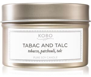 KOBO Motif Tabac and Talc mirisna svijeća u limenci 113 g