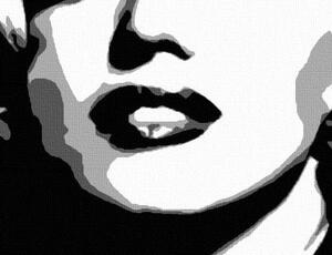 Ručno slikane slike na platnu na platnu POP Art Marilyn MONROE 1-dijelna ()