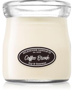 Milkhouse Candle Co. Creamery Coffee Break mirisna svijeća Cream Jar 142 g