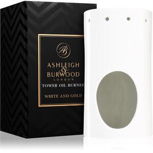 Ashleigh & Burwood London White and Gold keramička aroma lampa 1 kom