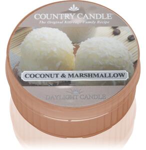 Country Candle Coconut & Marshmallow čajna svijeća 42 g