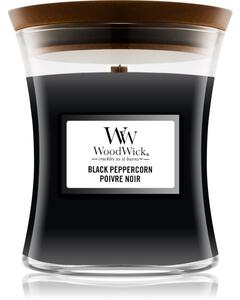 Woodwick Black Peppercorn mirisna svijeća s drvenim fitiljem 275 g