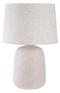Krem stolna lampa s tekstilnim sjenilom (visina 47 cm) Croft – House Nordic