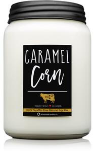 Milkhouse Candle Co. Farmhouse Caramel Corn mirisna svijeća Mason Jar 737 g