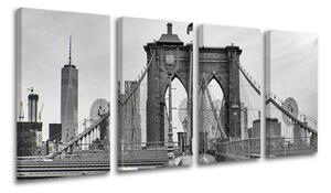 Slike na platnu 4-delne GRADOVI - NEW YORK ME114E41 (moderne)