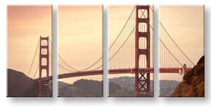 Slike na platnu 4-delne GRADOVI - SAN FRANCISCO ME116E41