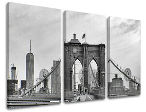 Slike na platnu 3-delne GRADOVI - NEW YORK ME114E30 (moderne)