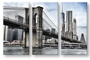 Slike na platnu 3-delne GRADOVI - NEW YORK ME115E30 (moderne)