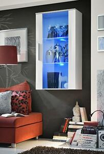 Zondo Zidna vitrina ASM Naomi 23 WWH N2 (s rasvjetom) . 764436